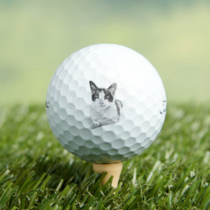 Pelotas De Golf Medio tono de Maullido
