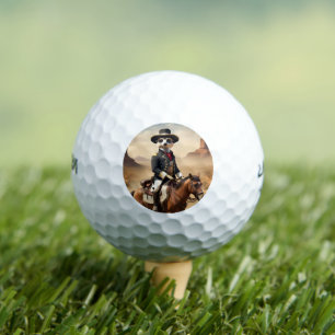 Pelotas De Golf Meerkat En Un Caballo: Podría Ser El Único Extraño