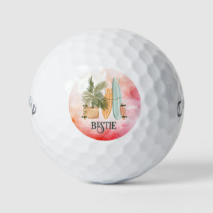 Pelotas De Golf Mejor Amigo De Las Mujeres personalizados