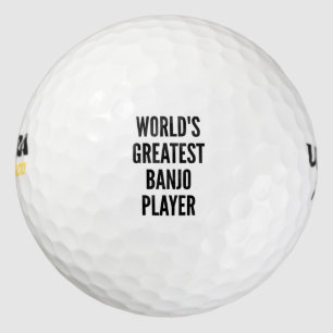 Pelotas De Golf Mejor Banjo Jugador del Mundo