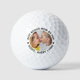 Pelotas De Golf Mejor BONUS MOM De Par Personalizado Photo
