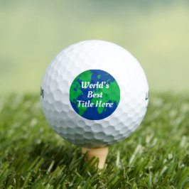 Pelotas De Golf Mejor Cargo Profesional del Mundo Mejor Juego de G