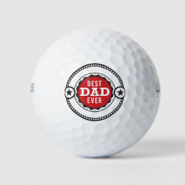 Pelotas De Golf Mejor Día del Padre Nunca