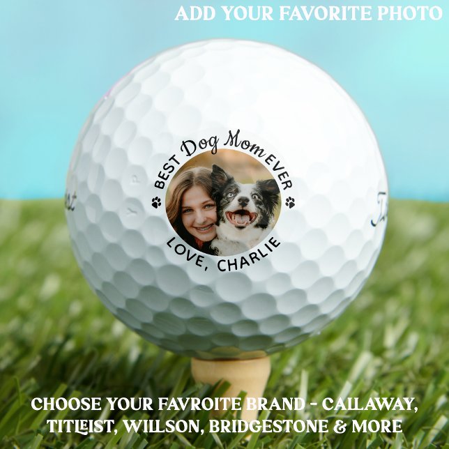 Pelotas De Golf Mejor DOG Mascota de MAMÁ personalizado titular de (Subido por el creador)