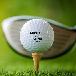 Pelotas De Golf Mejor Esposo de la Historia