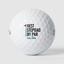 Pelotas De Golf Mejor Estrella por el Día del Padre Paro Personali
