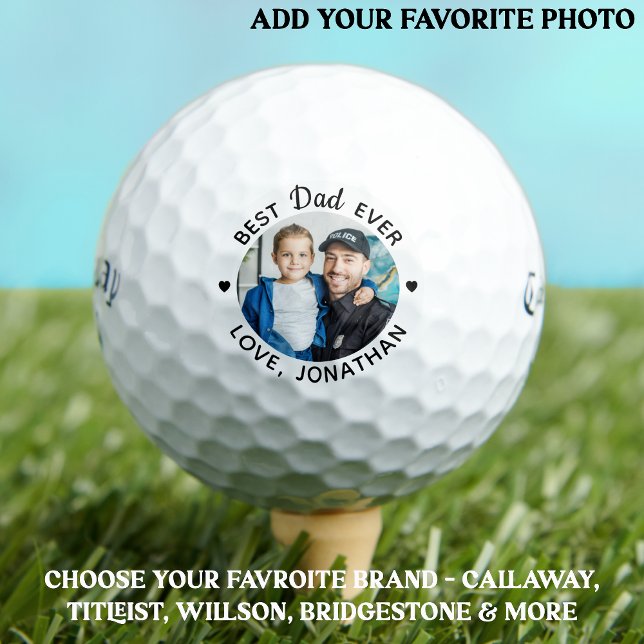 Pelotas De Golf Mejor foto Personalizado de DAD nunca antes llamad (Subido por el creador)