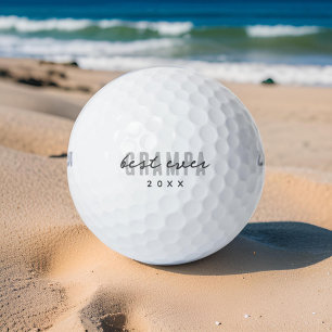 Pelotas De Golf Mejor Grampa desde 20XX Preppy simple moderno