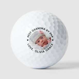 Pelotas De Golf Mejor GRANDMA Por Par Personalizado Photo