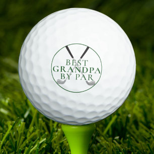 Pelotas De Golf MEJOR GRANDPA DE PAR Funny Green Golf Clubs