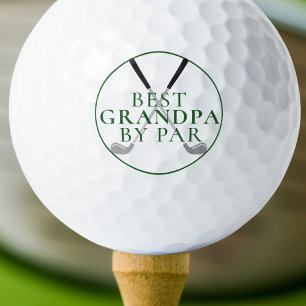 Pelotas De Golf MEJOR GRANDPA DE PAR Funny Green Golf Clubs