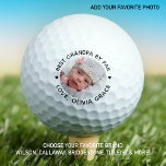 Pelotas De Golf Mejor GRANDPA De Par Personalizada Foto<br><div class="desc">El Mejor Abuelo De Par... Dos de tus cosas favoritas, golf y tus nietos! Ahora puedes llevarlos contigo mientras juegas 18 agujeros . Personalizar estas pelotas de golf con la foto y el nombre favoritos de su nieto. Ya sea el cumpleaños del abuelo, el día del padre o los Navidades,...</div>