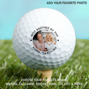 Pelotas De Golf Mejor HERMANO De Par Personalizado Photo Balls Gol