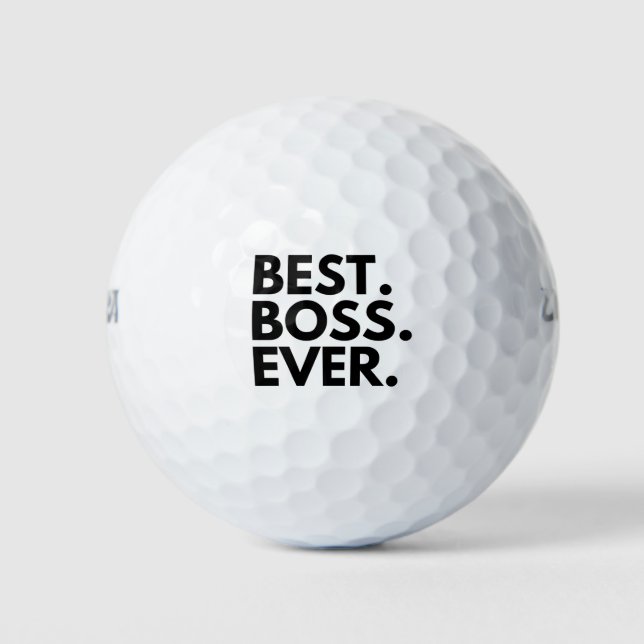PELOTAS DE GOLF MEJOR JEFE DE LA HISTORIA (Anverso)