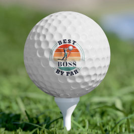 Pelotas De Golf Mejor Jefe De Par Personalizado Office Manager Ret