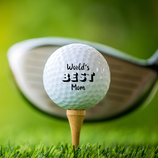 Pelotas De Golf Mejor madre del mundo (Subido por el creador)
