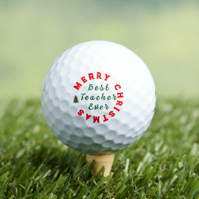 Pelotas De Golf Mejor Maestro/a Presente - Agradecimiento a los Ma (Camiseta in situ)