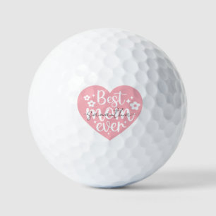 Pelotas De Golf Mejor Mamá de la Historia - Corazón