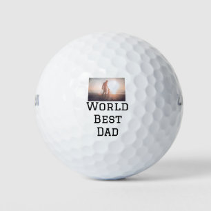 Pelotas De Golf Mejor papá del mundo jamás gordo agregar nombre te
