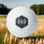 Pelotas De Golf Mejor Papá Desde El 20XX Moderno Mímico Preppy<br><div class="desc">Este diseño sencillo y moderno se compone de una tipografía de san serif.</div>