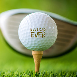 Pelotas De Golf Mejor Papá Nunca