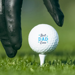 Pelotas De Golf Mejor Papá Nunca   Día del Padre de Guay