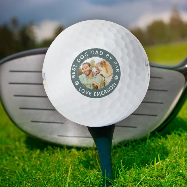 Pelotas De Golf Mejor Papá Perro Por Foto De Par (Subido por el creador)