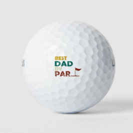 Pelotas De Golf Mejor Papá Por Par
