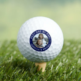 Pelotas De Golf Mejor Papá Por Par Foto