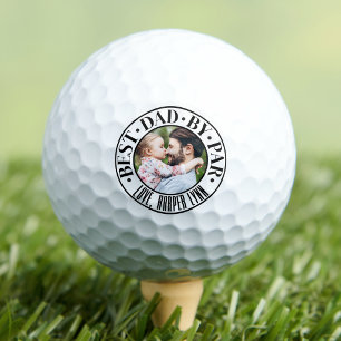 Pelotas De Golf Mejor Papá Por Par Foto