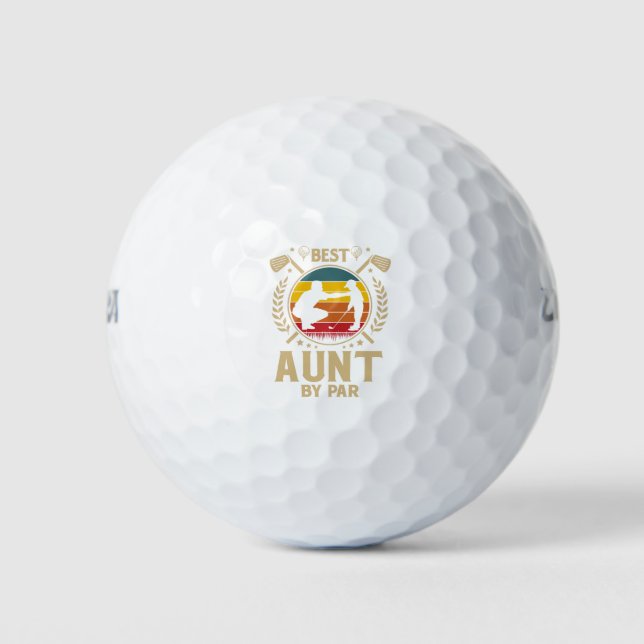 Pelotas De Golf Mejor TÍA Según Par (Anverso)