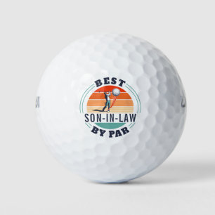 Pelotas De Golf Mejor yerno del Día de los Padres Personalizados P