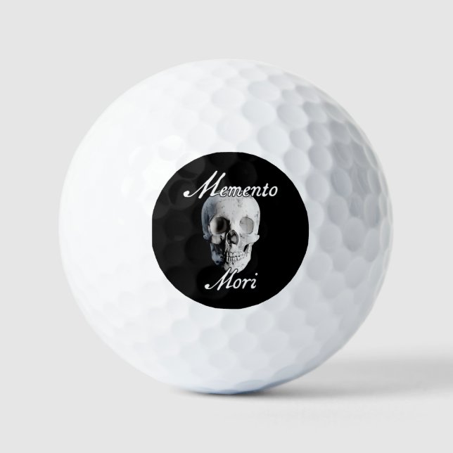 Pelotas De Golf Memento Mori (Anverso)