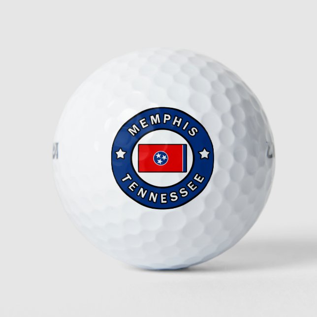 Pelotas De Golf Memphis Tennessee (Anverso)