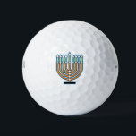 Pelotas De Golf Menorah<br><div class="desc">Menorah para Hannukah</div>