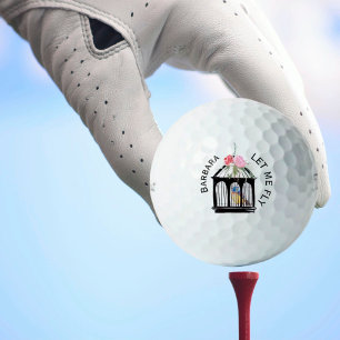 Pelotas De Golf Mensaje único divertido para Golf Gal