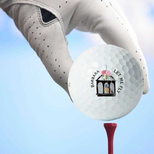 Pelotas De Golf Mensaje único divertido para Golf Gal (Subido por el creador)