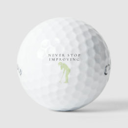 Pelotas De Golf Mentalidad de crecimiento 'Nunca dejes de mejorar'