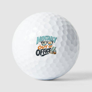 Pelotas De Golf Mentally Out of Office