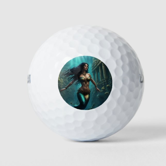 Pelotas De Golf Mermaid (Anverso)