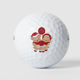 Pelotas De Golf Merry Christmas Golf Balls - Perfecto regalo para