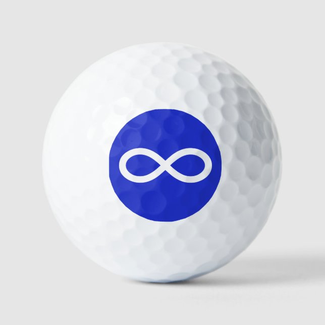 Pelotas De Golf Metis Flag, Métis flag  (Anverso)