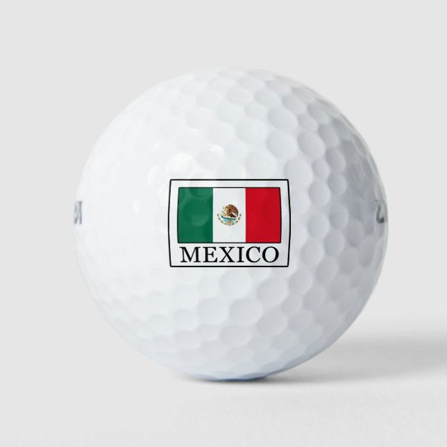 Pelotas De Golf México (Anverso)