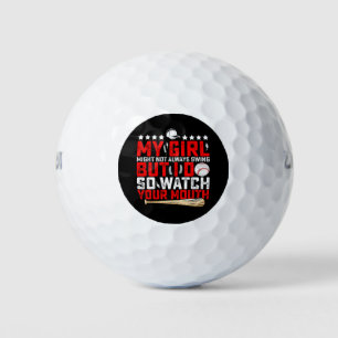 Pelotas De Golf Mi chica puede que no siempre haga swing pero yo s