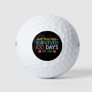 Pelotas De Golf Mi maestro sobrevivió al día 100 de mi escuela
