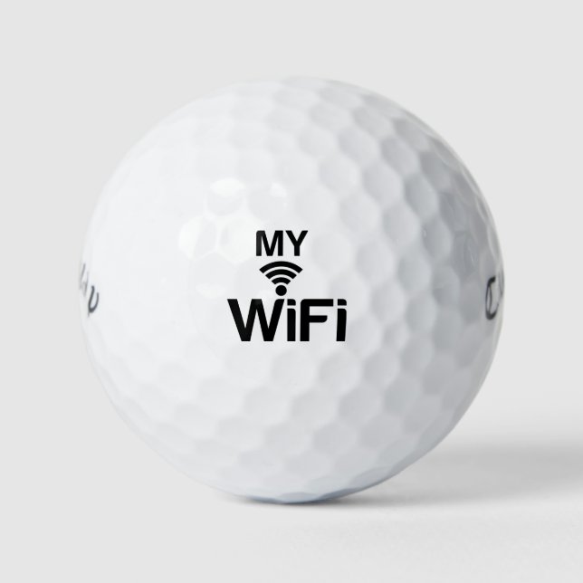 PELOTAS DE GOLF MI PAREJA WIFI (Anverso)