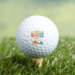 Pelotas De Golf Mi Vehículo de Jubilación Carrito de Golf Golfista