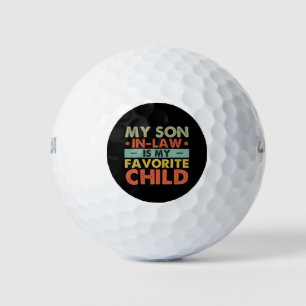 Pelotas De Golf Mi yerno es mi hijo favorito Familia Groovy
