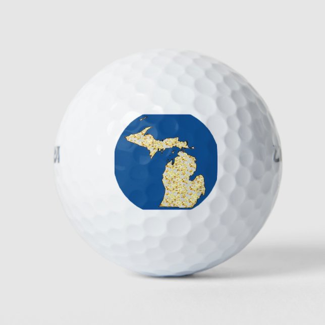 PELOTAS DE GOLF MICHIGAN (Anverso)