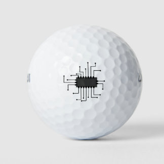 Pelotas De Golf Microchip Geek